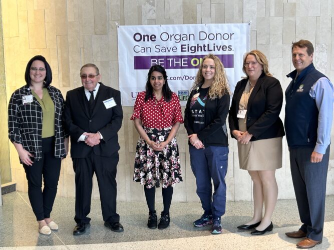 ‘Ultimate gift of life’: UPMC commemorates organ donation with flag raising
